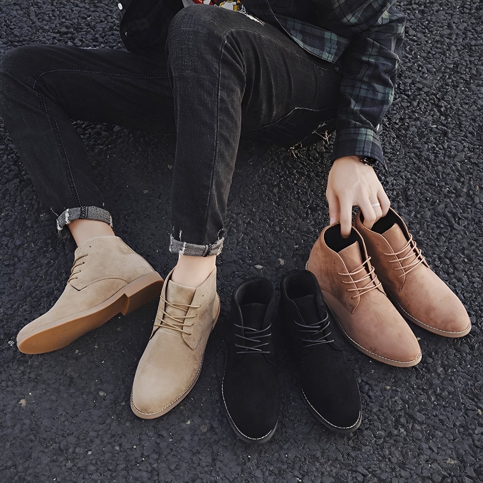 Alvin - Chic Pointed Toe Boots