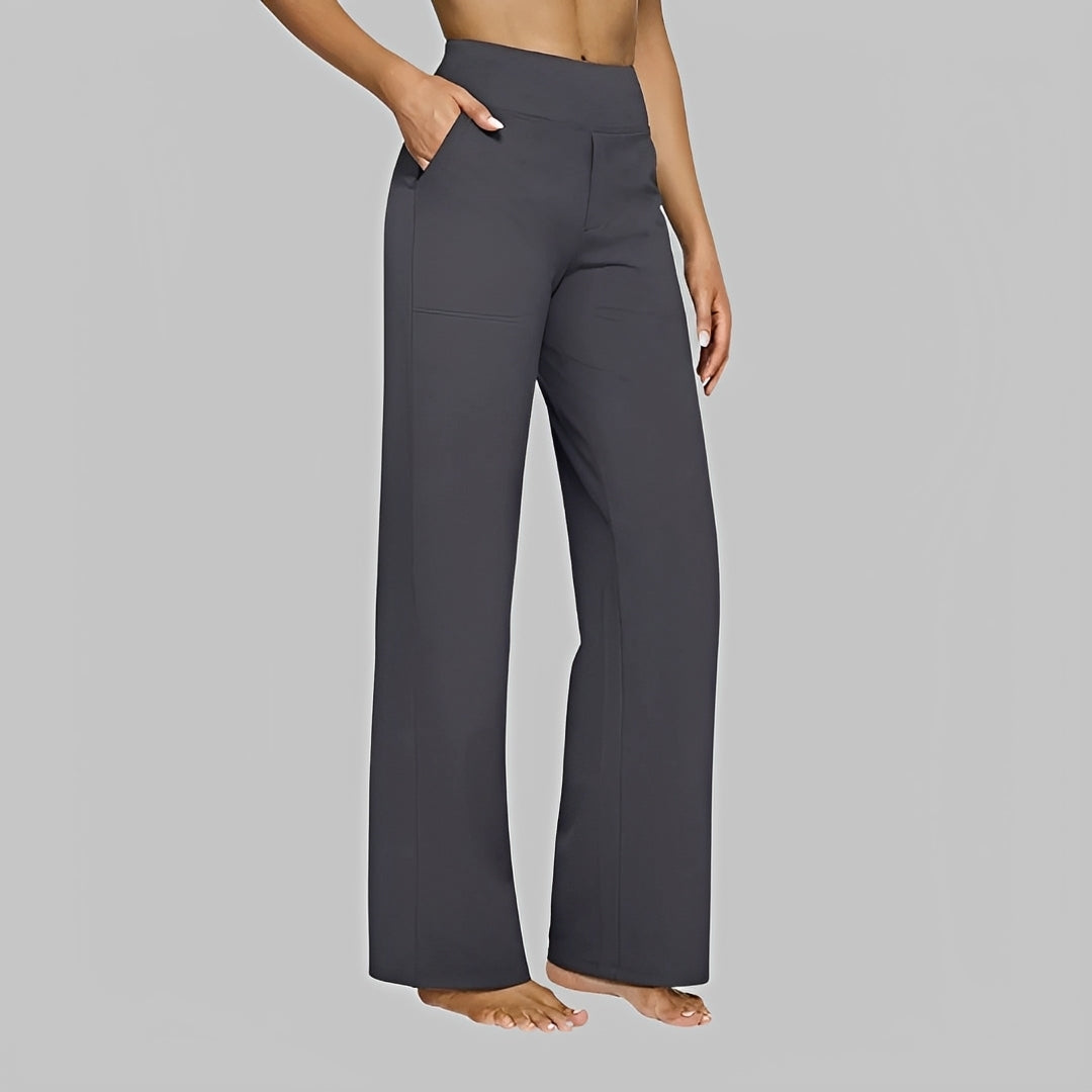 Salma - Casual High Waist Pants