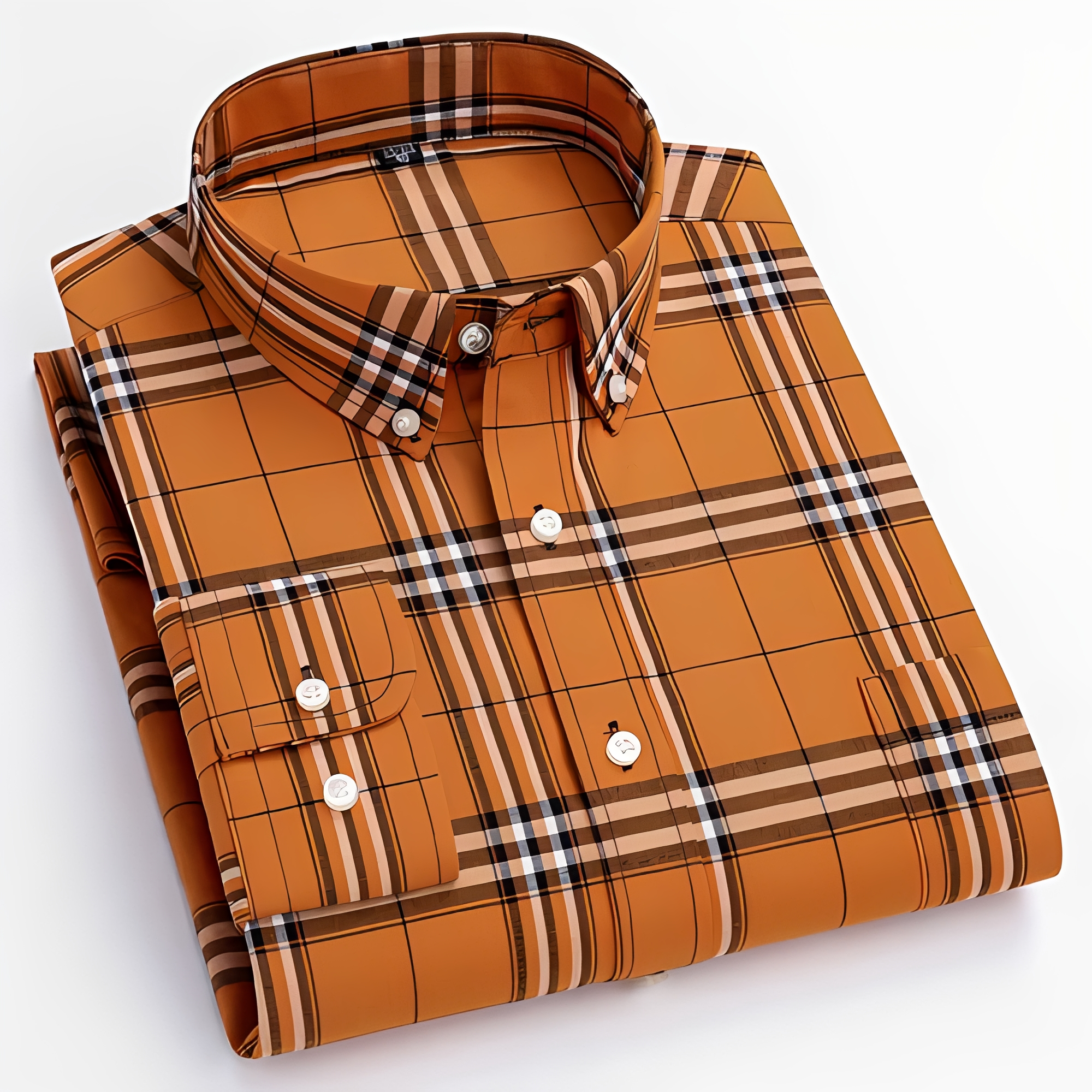 Aldrine - Long sleeve casual shirt for men