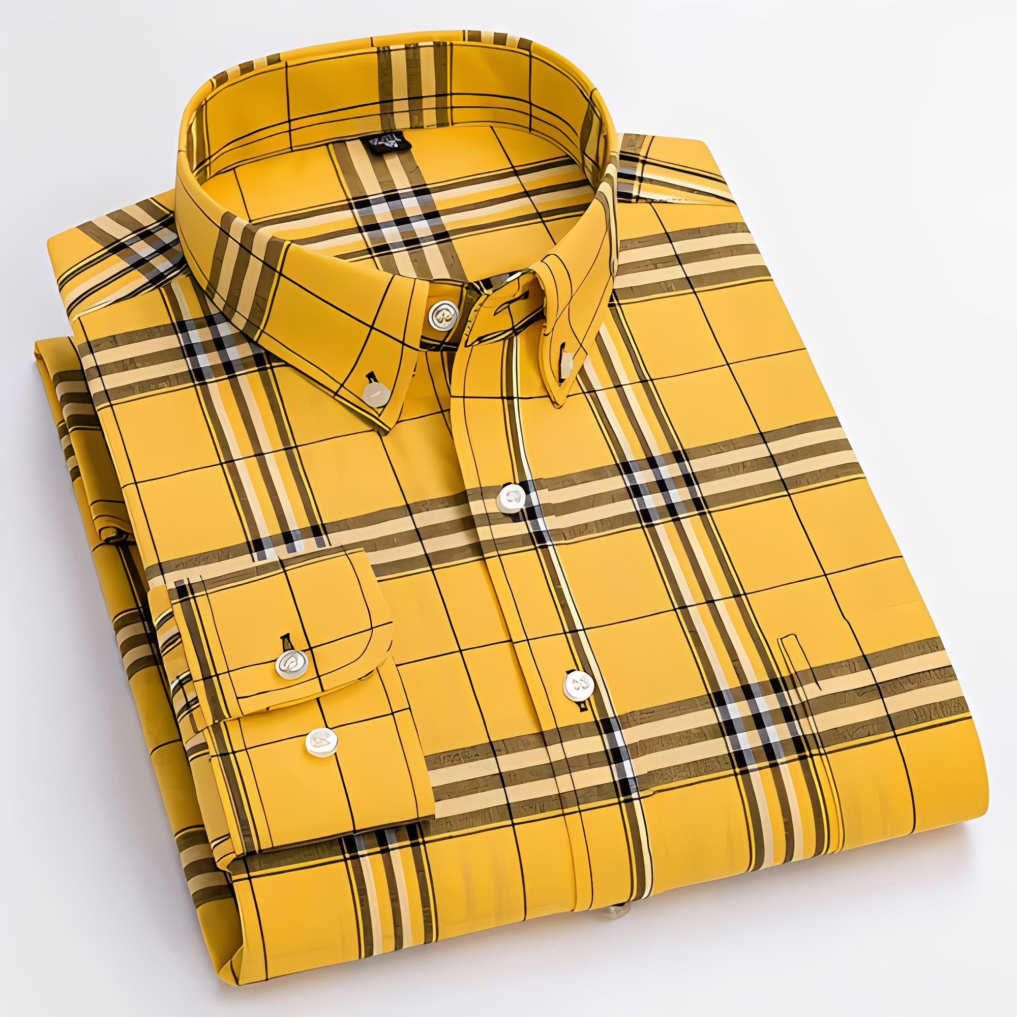 Aldrine - Long sleeve casual shirt for men