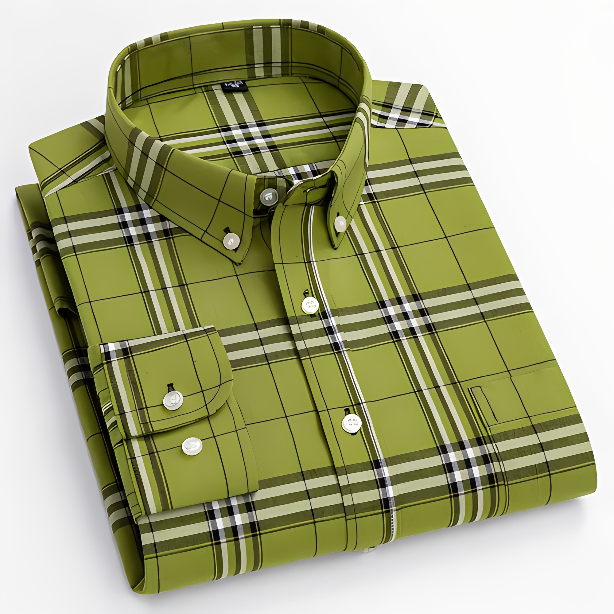 Aldrine - Long sleeve casual shirt for men