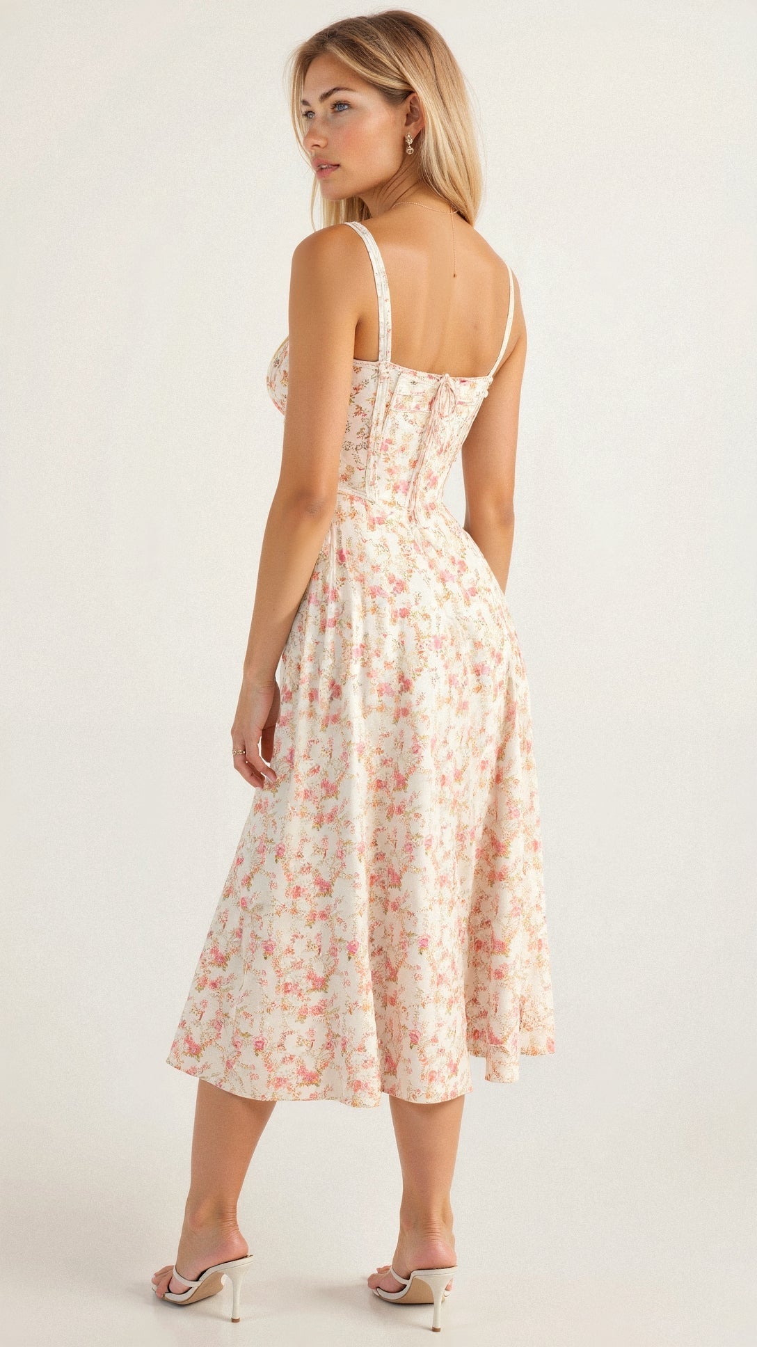 Liana – Corset Midi Dress