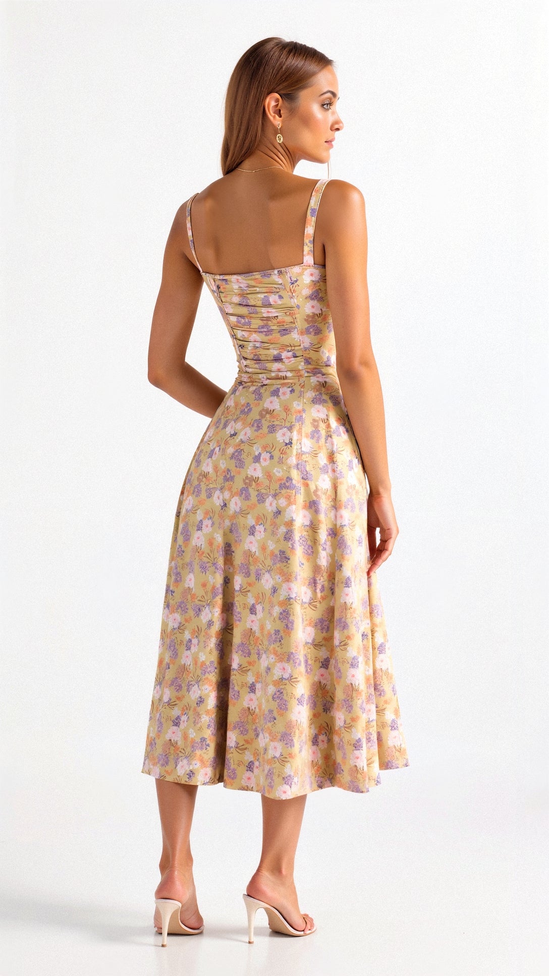Liana – Corset Midi Dress