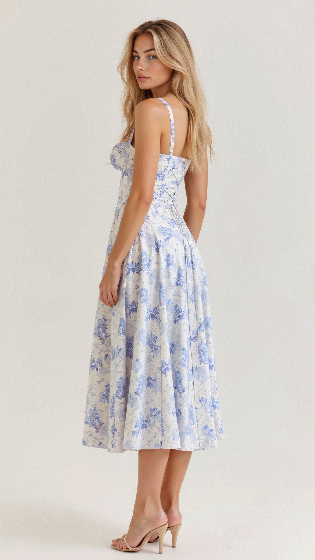 Liana – Corset Midi Dress