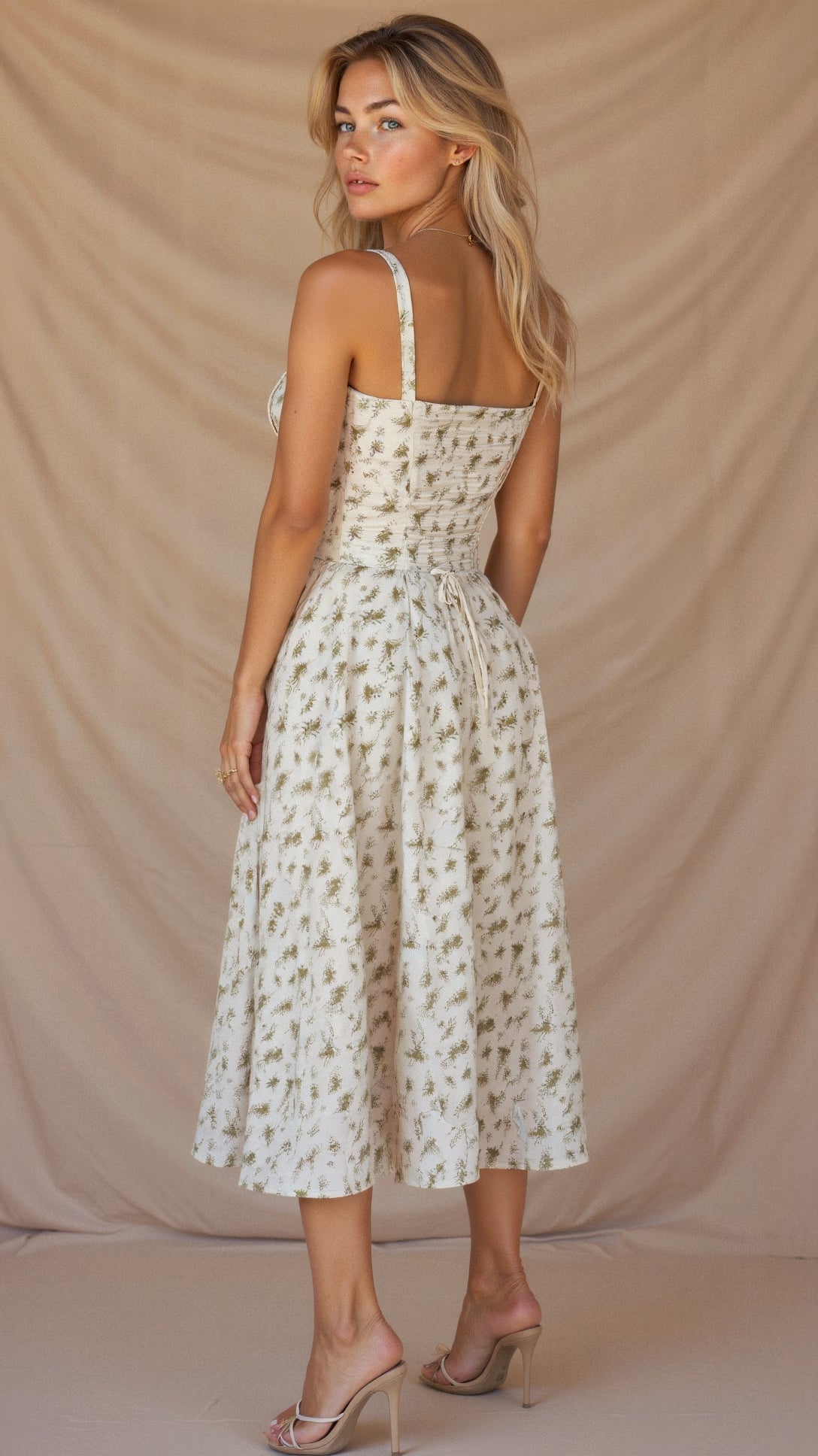 Liana – Corset Midi Dress