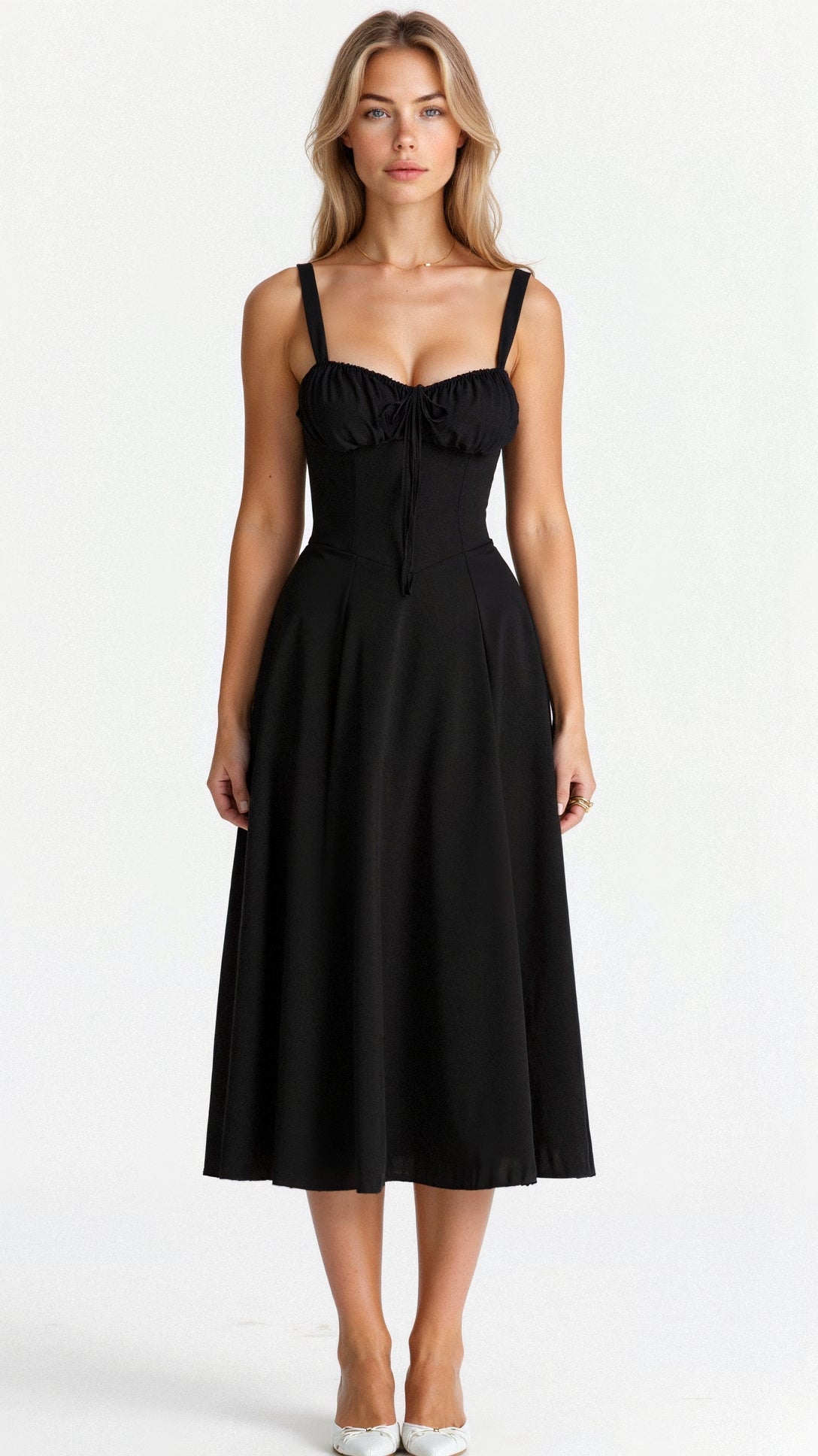Liana – Corset Midi Dress